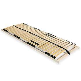 vidaXL Slatted Bed Base with 28 Slats 7 Zones 80x200cm