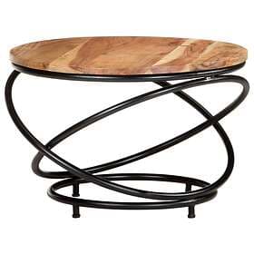 vidaXL Coffee Table 60x60x40 cm Solid Acacia Wood