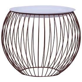 vidaXL Coffee Table Gold Ø 51 cm
