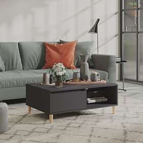 vidaXL Coffee Table Grey 90x60x35 cm Chipboard
