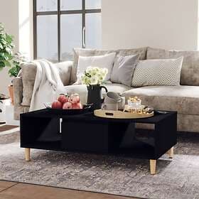 vidaXL Coffee Table Black 103.5x60x35 cm Chipboard