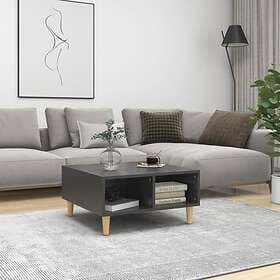 vidaXL Coffee Table Grey 60x60x30 cm Chipboard