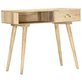 vidaXL Console Table 90x45x75 cm Solid Mango Wood