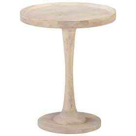 vidaXL Side Table Ø60x75 cm Solid Mango Wood