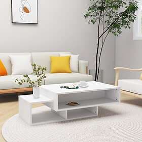 vidaXL Coffee Table Black 105x55x32cm Chipboard