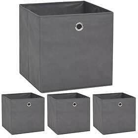 vidaXL 4-Pack Storage Box