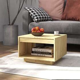 vidaXL Soffbord 110x50x33.5cm massiv furu