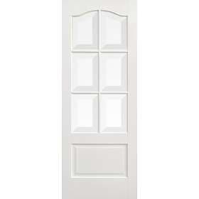 LPD Kent Solid Core White Primed 6L Clear Bevelled Glazing 2032x813mm