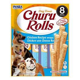 Churu Dog Rolls Chicken with Cheese 8st