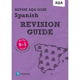 Pearson REVISE AQA GCSE Spanish Revision Guide inc online edition 2023 and 2024