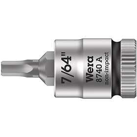 Wera 8740 A 05003382001 Unbrako Toppnyckel with uttag 1/4 (6.3 mm)
