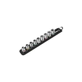 Wera Belt B 4, Hylssats, 3/8, Metrisk, 9 huvuden, 8.10,12.13,15.16,17.18,19 mm