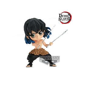 Demon Slayer Kimetsu no Yaiba Q Posket Mini Figure Inosuke Hashibira II Ver. A 1